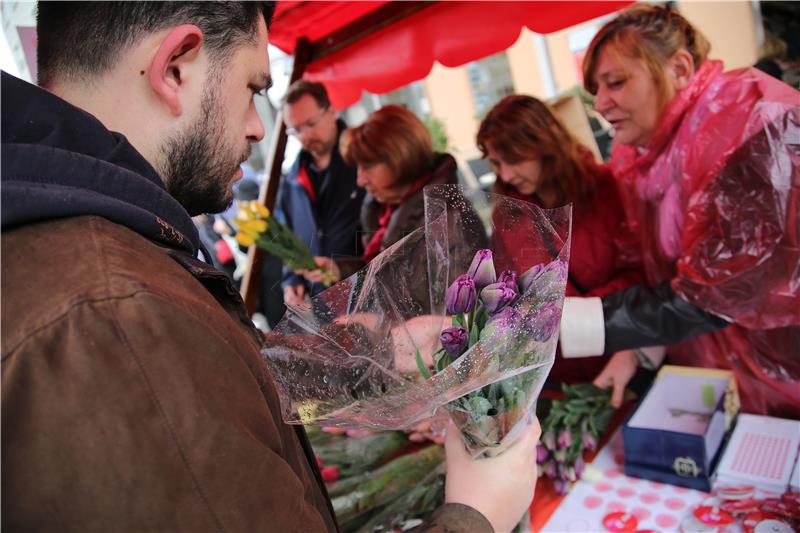 Zagreb u humanitarnoj akciji "Omiljeni cvijet Ane Rukavine"