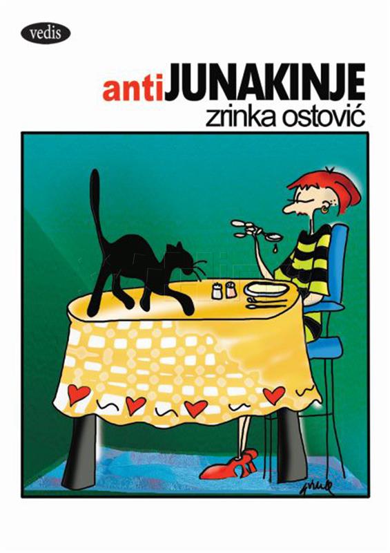 Strip umjetnica Zrinka Ostović i njezine "Antijunakinje" u utorak u Booksi