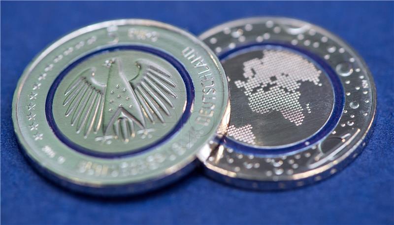 GERMANY NEW FIVE EURO COIN