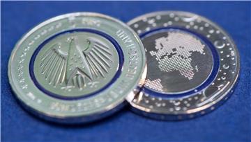 GERMANY NEW FIVE EURO COIN