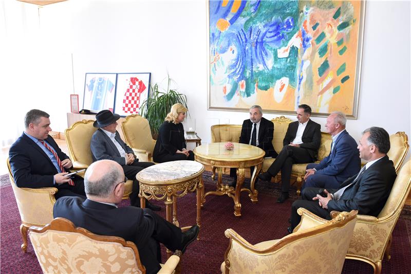 President meets with representatives of antifascists and ethnic minorities