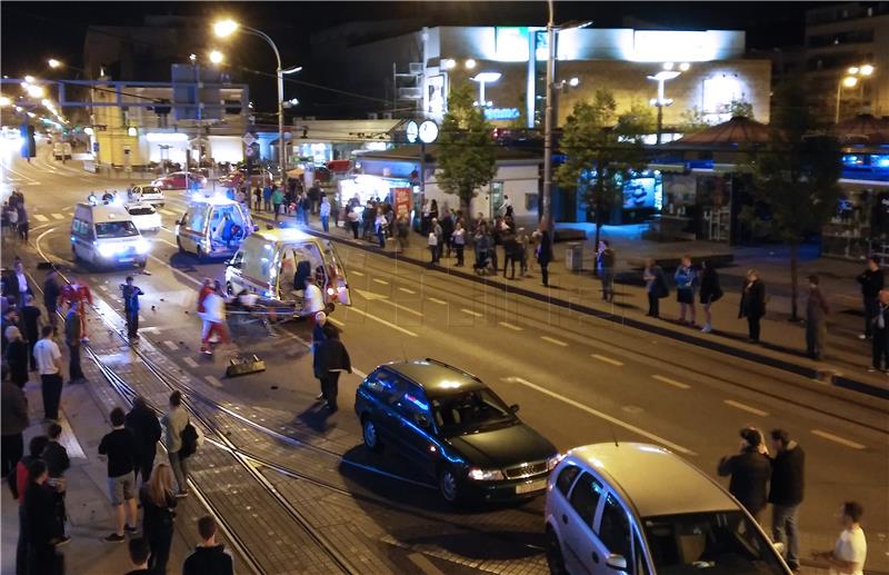 Prometna nesreća u Zagrebu