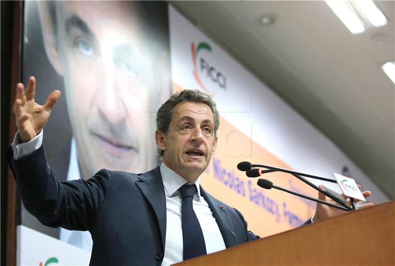 INDIA FRANCE SARKOZY