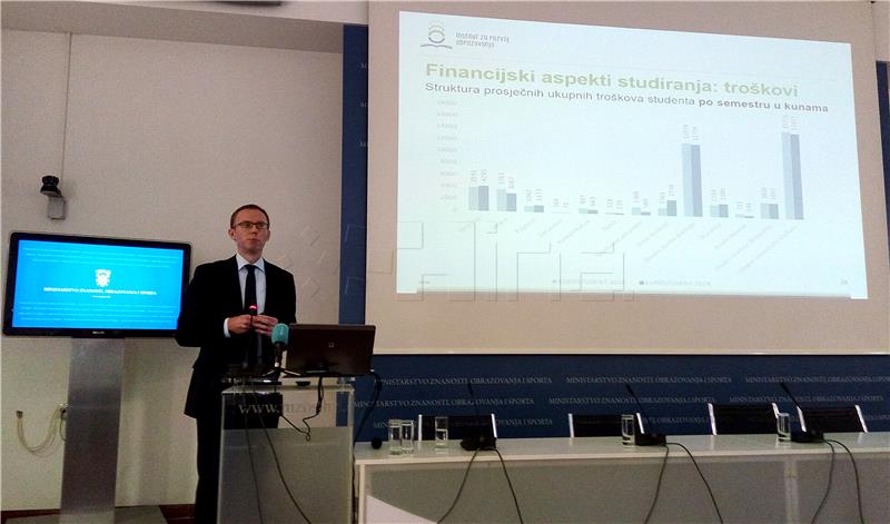Predstavljeno izvješće "Socijalni i ekonomski uvjeti studentskog života u Hrvatskoj: nacionalno izvješće istraživanja EUROSTUDENT V za Hrvatsku"