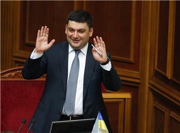 UKRAINE PARLIAMENT GROYSMAN