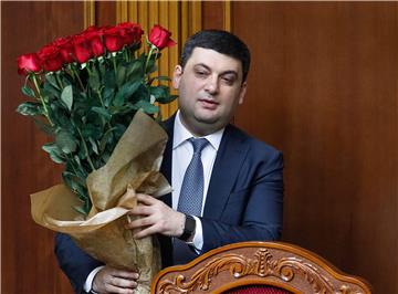 UKRAINE PARLIAMENT GROYSMAN