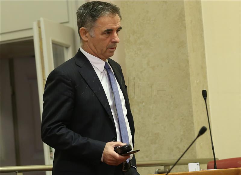 Parliament discusses HRT, MP Pupovac walks out of session