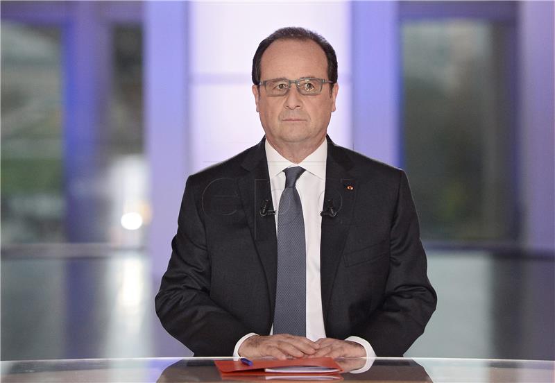 FRANCE POLITICS MEDIA HOLLANDE