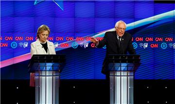 USA NEW YORK DEMOCRATIC DEBATE