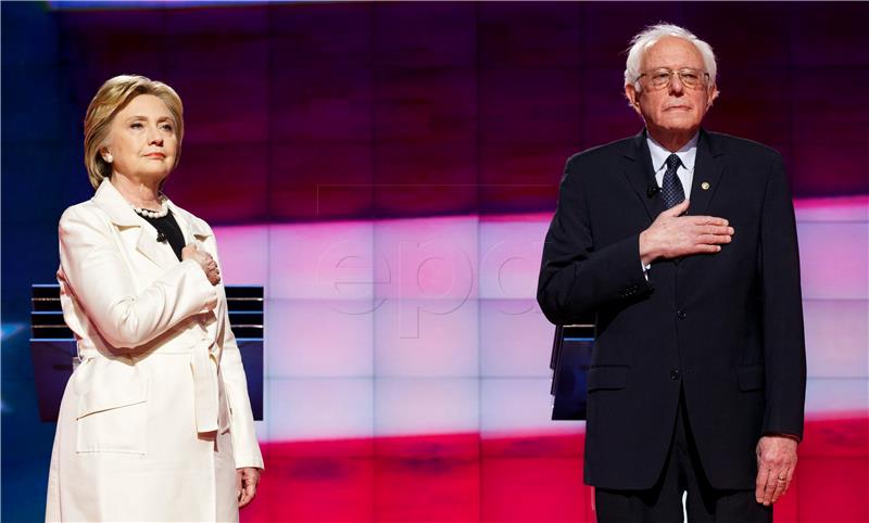 USA NEW YORK DEMOCRATIC DEBATE