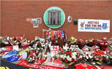 BRITAIN LIVERPOOL HILLSBOROUGH MEMORIAL