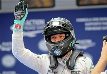 VN Kine: Rosberg starta prvi, Hamilton zadnji