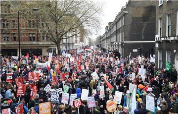 BRITAIN ANTI AUSTERITY PROTEST