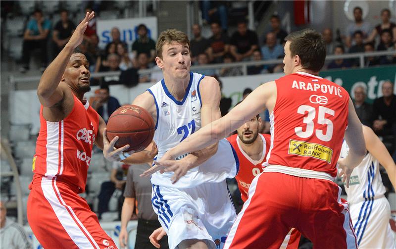 Utakmica 5. kola A-1 Lige za prvaka za košarkaše: Zadar - Cedevita