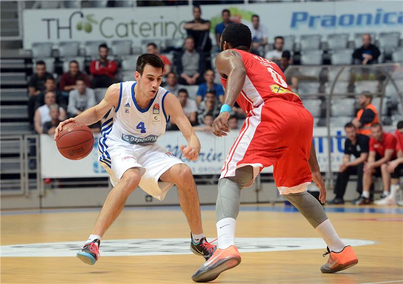 Utakmica 5. kola A-1 Lige za prvaka za košarkaše: Zadar - Cedevita