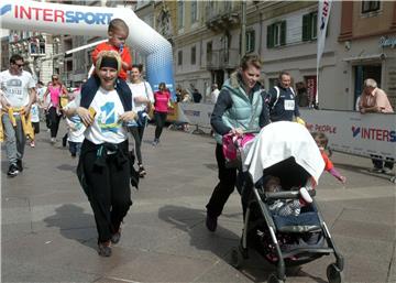 Rijeka: Jubilarno 20. izdanje sportsko-rekreativne priredbe "Homo si teć"