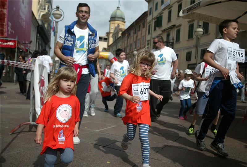 Rijeka: Jubilarno 20. izdanje sportsko-rekreativne priredbe "Homo si teć"