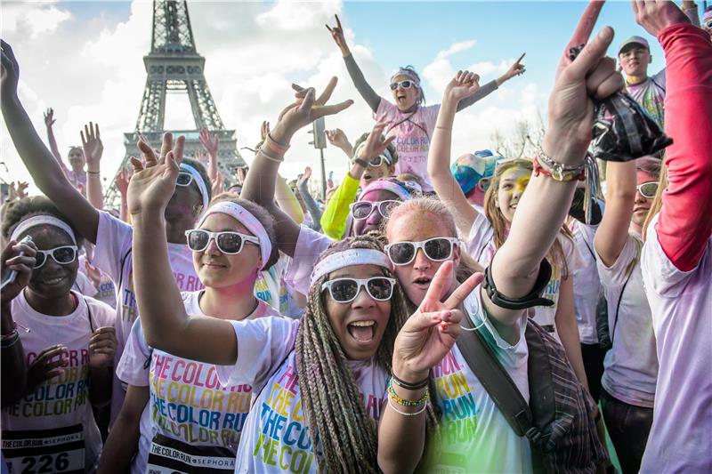 FRANCE COLOR RUN