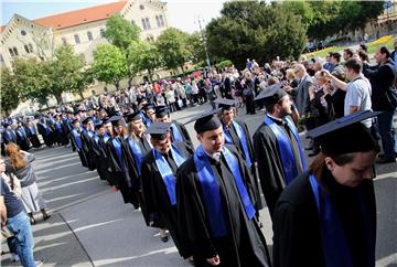 Svečana promocija novih doktora znanosti i umjetnosti Sveučilišta u Zagrebu