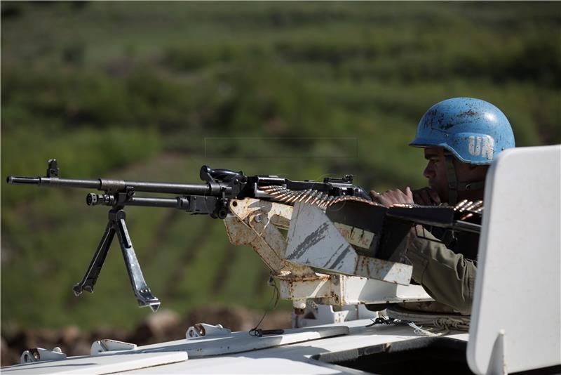 ISRAEL SYRIA DEFENCE GOLAN HEIGHTS