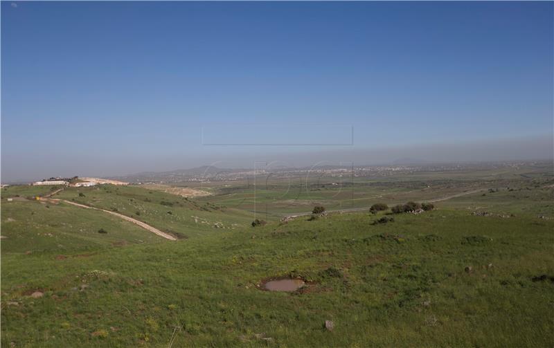 ISRAEL SYRIA DEFENCE GOLAN HEIGHTS