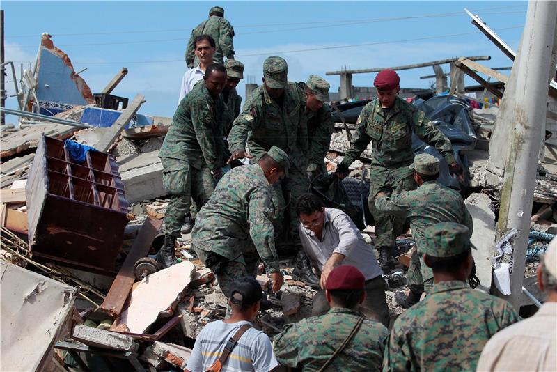 ECUADOR EARTHQUAKE