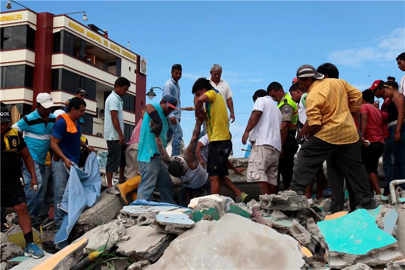 ECUADOR EARTHQUAKE