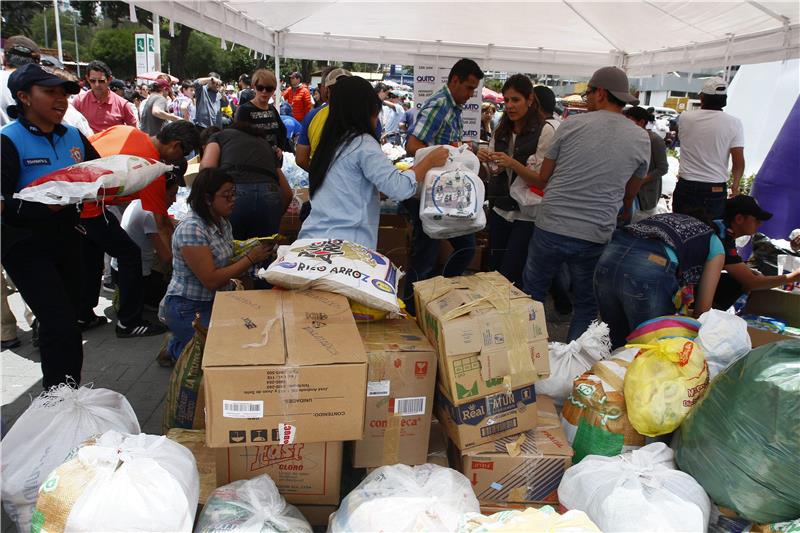 ECUADOR EARTHQUAKE