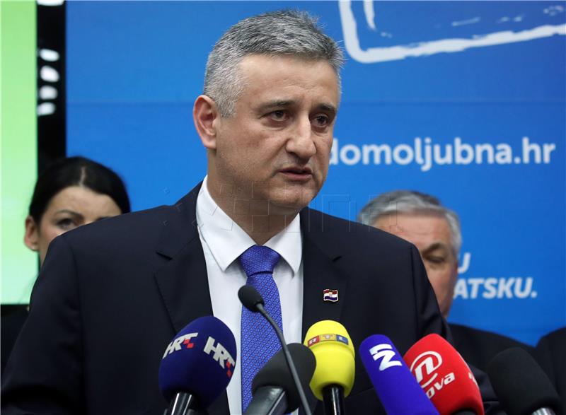 Karamarko re-elected HDZ leader