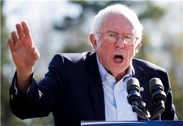 USA NEW YORK BERNIE SANDERS RALLY