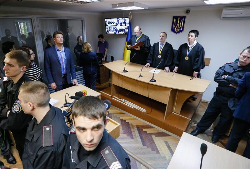 UKRAINE CRISIS RUSSIAN OFFICERS TRIAL