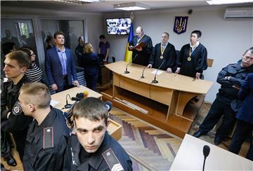 UKRAINE CRISIS RUSSIAN OFFICERS TRIAL