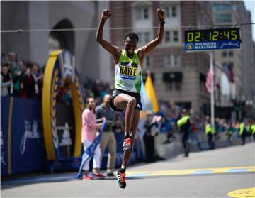 USA BOSTON MARATHON