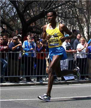 USA BOSTON MARATHON