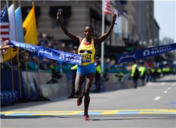 USA BOSTON MARATHON