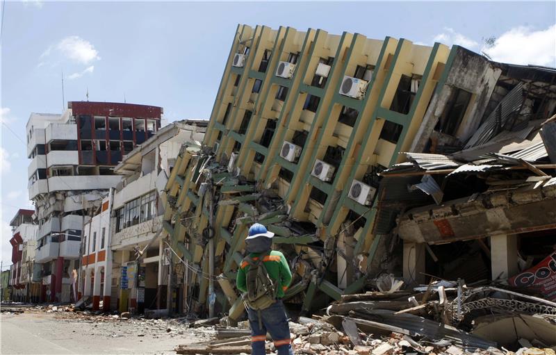 ECUADOR EARTHQUAKE AFTERMATH