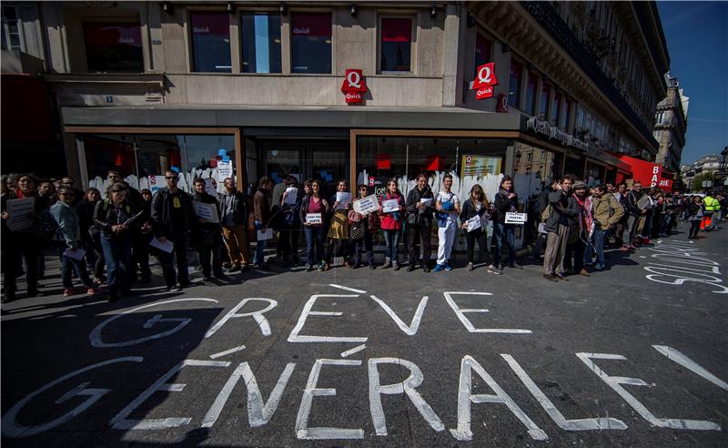 FRANCE LABOR PROTEST