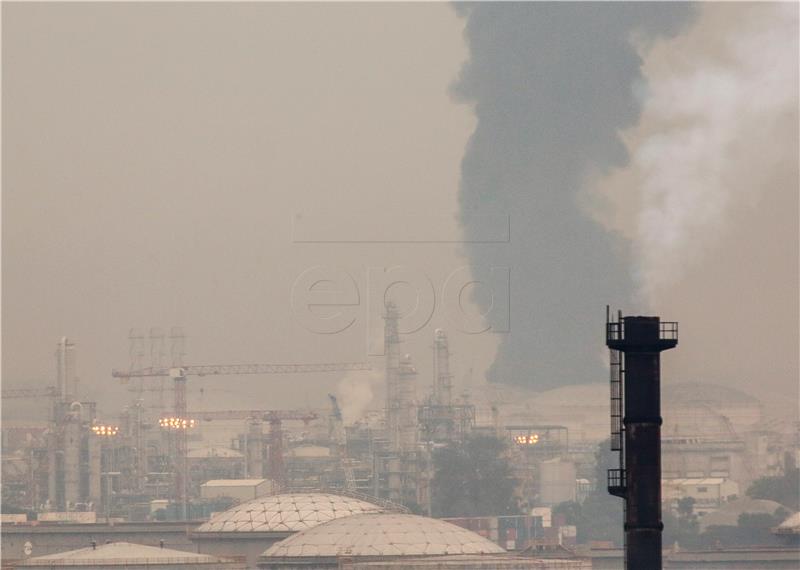 SINGAPORE JURONG ISLAND FIRE