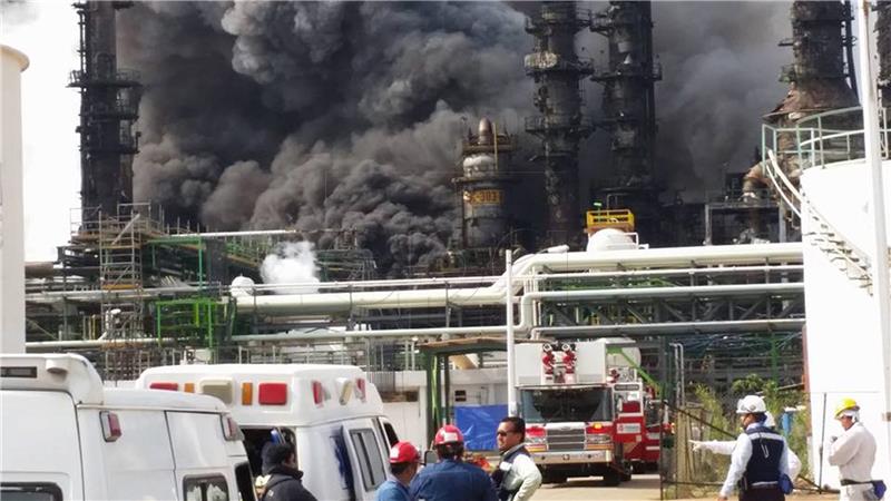 MEXICO PETROCHEMICAL COMPLEX EXPLOSION