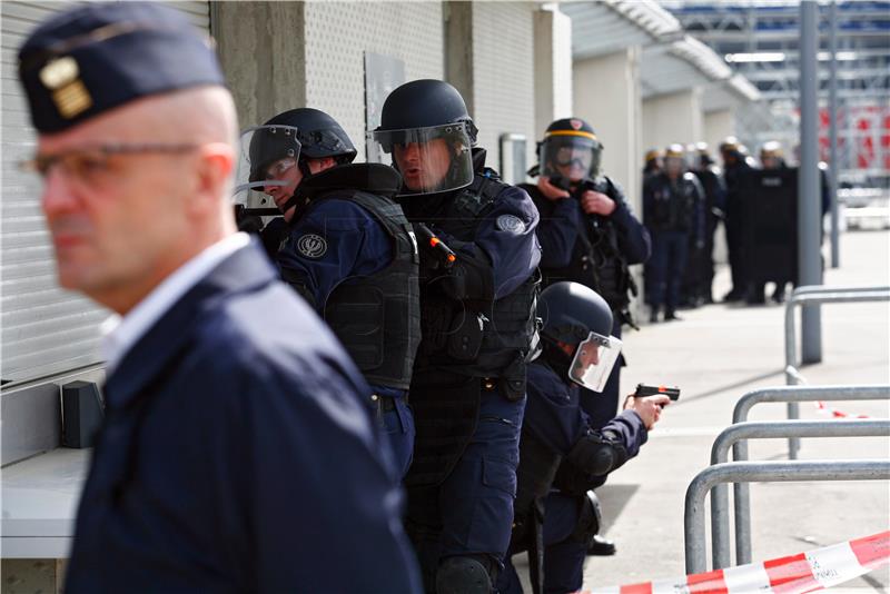 FRANCE SOCCER UEFA EURO 2016 TERROR DRILL