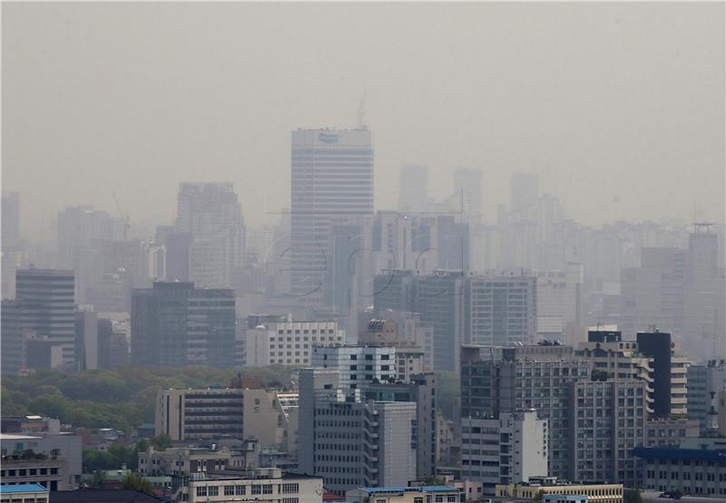 SOUTH KOREA AIR POLLUTION