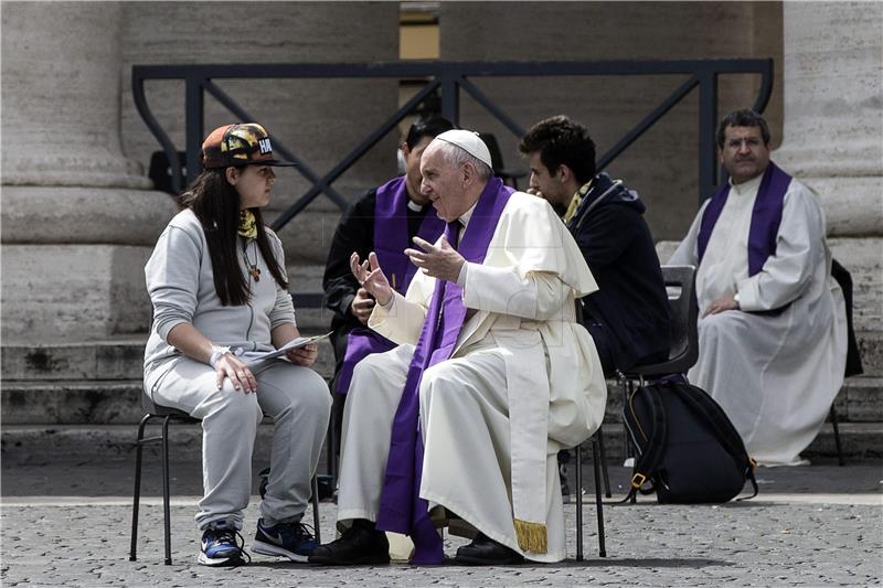 VATICAN POPE JUBILEE FOR TEENS