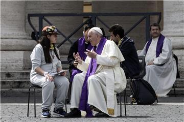 VATICAN POPE JUBILEE FOR TEENS