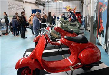 ITALY VESPA ANNIVERSARY EXHIBITION