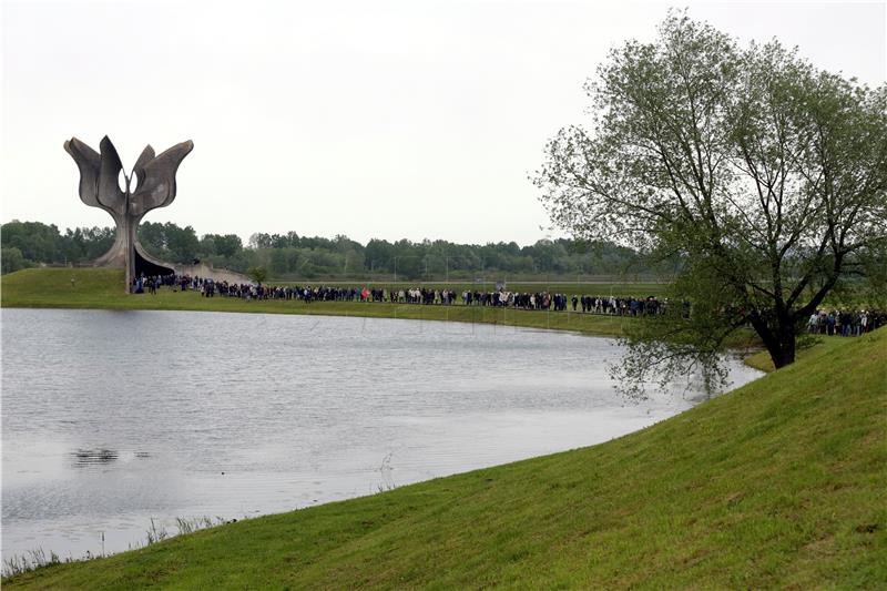 Jasenovac concentration camp victims commemorated