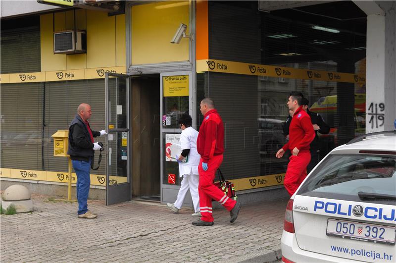 Zbog ponovljenog razbojništva u Karlovcu pozlilo djelatnici Hrvatskih pošta, počinitelj u bijegu 