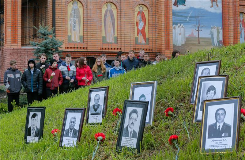 UKRAINE CHERNOBYL NUCLEAR ACCIDENT ANNIVERSARY