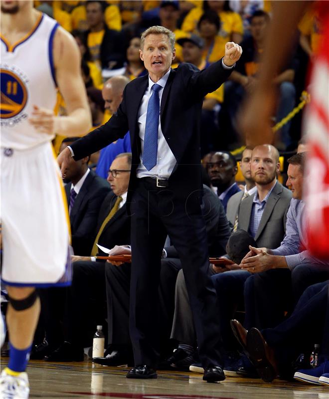 NBA: Steve Kerr izabran za trenera godine