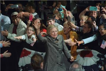 USA ELECTIONS PENNSYLVANIA CLINTON