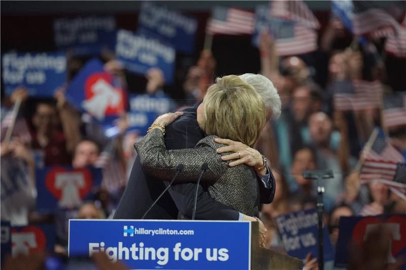 USA ELECTIONS PENNSYLVANIA CLINTON